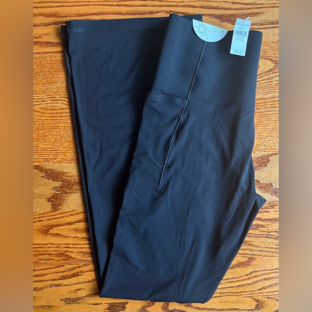 High-Rise Flare Leggings with Pockets - Real Me Xtra Holdup - Offline by Aerie